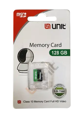Micro SD Card 128GB – High-Speed Class 10 Memory Card for CC Camera