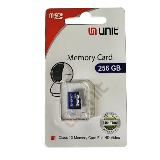 Micro SD Card 256GB – High-Speed Class 10 Memory Card for CC Camera
