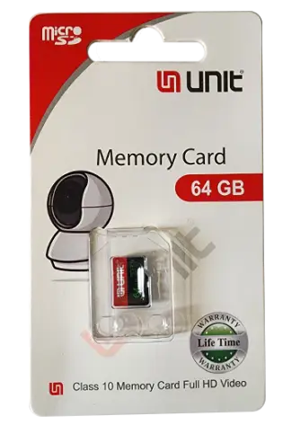 Micro SD Card 64GB – High-Speed Class 10 Memory Card for CC Camera