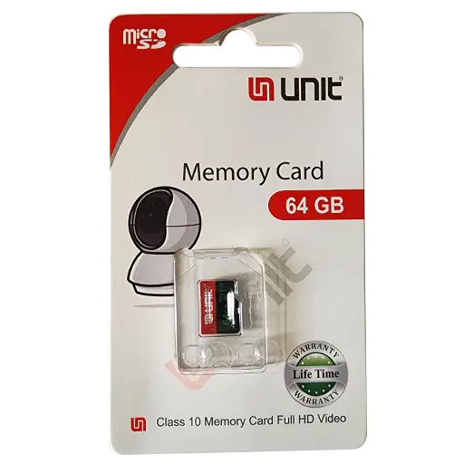 Micro SD Card 64GB – High-Speed Class 10 Memory Card for CC Camera