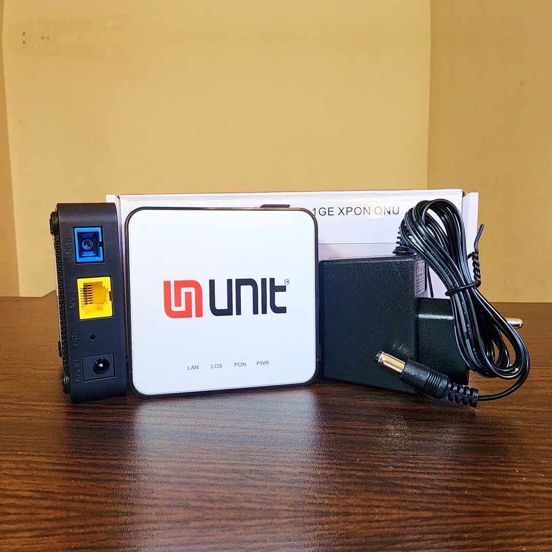 Unit XPON UNO 1G ONU with Retail Box – Bangladesh
