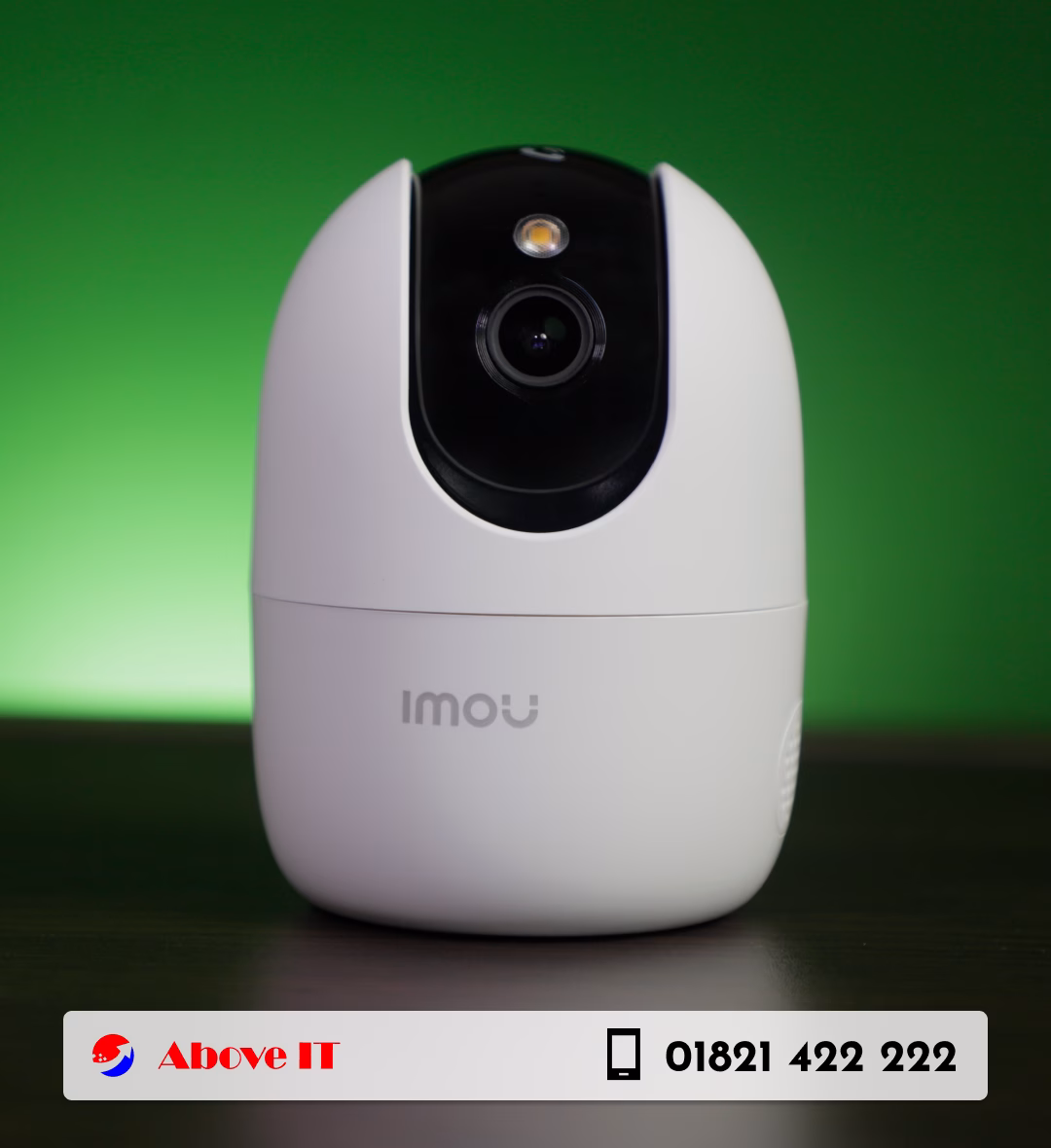Imou Ranger 2 Pro PTZ camera lens close-up with motion tracking