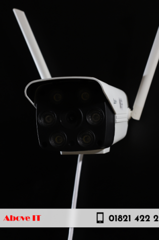 Buy K6-Bullet Outdoor Waterproof IP Camera in Bangladesh. Designed for reliable outdoor surveillance with HD video quality, night vision, motion detection, and IP66-rated waterproof build. Ideal for home, shop, or office perimeter security.