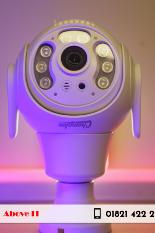 Buy Q25 Bulb WiFi Outdoor CC Camera in Bangladesh. Innovative bulb-style CCTV with HD video, night vision, motion detection, and 360° coverage. Easy to install in standard E27 bulb socket and accessible via mobile app. Ideal for smart outdoor home security.