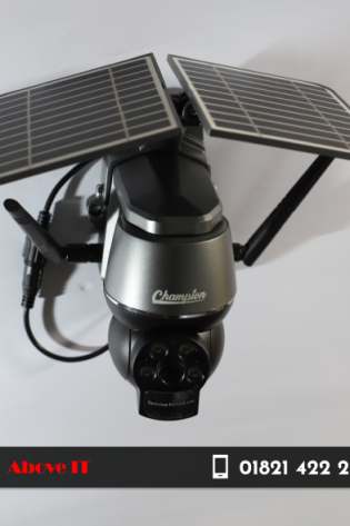 Buy Q7B Solar PTZ WiFi Camera in Bangladesh. Features include solar-powered operation, 360° pan & tilt, HD video quality, night vision, motion detection, and remote access via UBOX app. Ideal for hassle-free outdoor security without wiring or monthly internet bills.