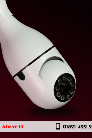 Buy Champion V380 E27 Single Lens IP WiFi CC Camera in Bangladesh. Easy to install in any E27 bulb holder, this indoor CCTV camera features HD video, motion detection, night vision, two-way audio, and remote monitoring via the V380 app. A smart choice for home or office indoor security.