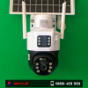 Buy T22BS 4G Solar Dual Lens IP Camera in Bangladesh. This wireless CCTV camera features dual-lens wide-angle coverage, 4G SIM support, solar power with battery backup, night vision, motion detection, and IP66 waterproof rating. Perfect for outdoor surveillance without WiFi or electricity.