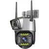 SC02 Dual Lens Outdoor CC Camera 4G WiFi 2MP+2MP V380 Pro – Above IT Bangladesh